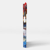 Abstracte kunst iPhone hoesje (Rechterkant)