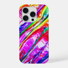 Abstracte kunst iPhone 15 pro case