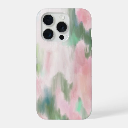 Abstracte Kunst iPhone Hoesje 15 Pro Case (Achterkant)