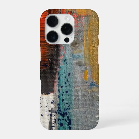 Abstracte Kunst iPhone Hoesje iPhone 16 Pro Hoesje (Achterkant)