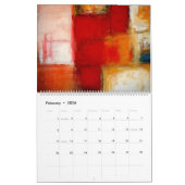 Abstracte kunst kalender (Feb 2026)