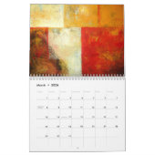 Abstracte kunst kalender (Mar 2026)