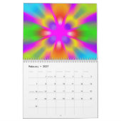 Abstracte kunst kalender (Feb 2027)