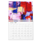 Abstracte kunst kalender (Jan 2027)