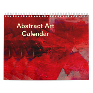 Abstracte kunst kalender
