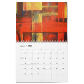 Abstracte kunst kalender (Mar 2026)