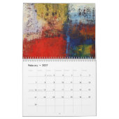 Abstracte kunst kalender (Feb 2027)