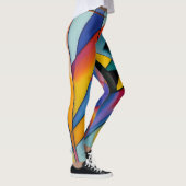 Abstracte Kunst (Kandinsky) Leggings (Rechts)