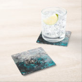 Abstracte kunst kartonnen onderzetters (Insitu)