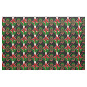Abstracte Kunst Kenia Hakuna Matata | Vier Afrika Stof (Fat Quarter)