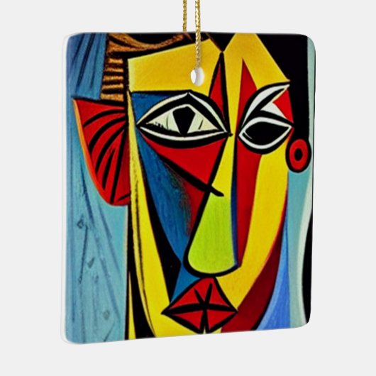 Abstracte Kunst Keramisch Ornament (Rechts)