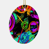Abstracte Kunst Keramisch Ornament (Rechts)