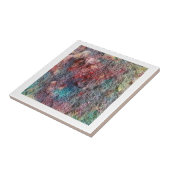 Abstracte Kunst Keramische Tegels Tegeltje (Zijkant)
