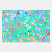 Abstracte Kunst: Kleine Zeewezens  Inpakpapier Vel (Voorkant 3)