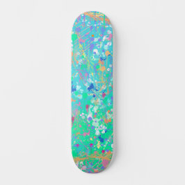 Abstracte Kunst: Kleine Zeewezens  Persoonlijk Skateboard