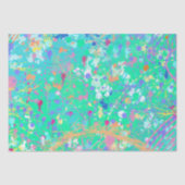 Abstracte Kunst: Kleine Zeewezens  Tissuepapier (Voorkant)