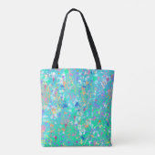 Abstracte Kunst: Kleine Zeewezens  Tote Bag (Achterkant)