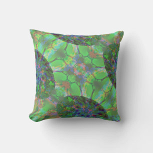Abstracte Kunst Kleurrijke Eierpatroon Perzisch Si Kussen
