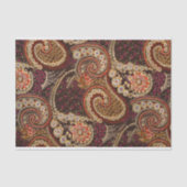  Abstracte Kunst Kleurrijke Paisley Pattern Tissuepapier (Voorkant)