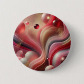 Abstracte Kunst Knopspeld Ronde Button 5,7 Cm (Voorkant)