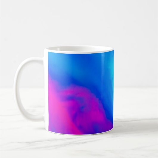 Abstracte kunst koffiemok (Links)