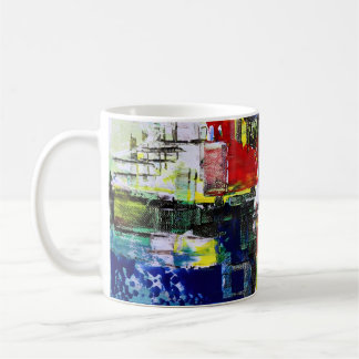 Abstracte Kunst Koffiemok