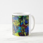 Abstracte Kunst Koffiemok (Voorkant rechts)