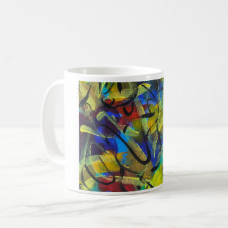 Abstracte Kunst Koffiemok
