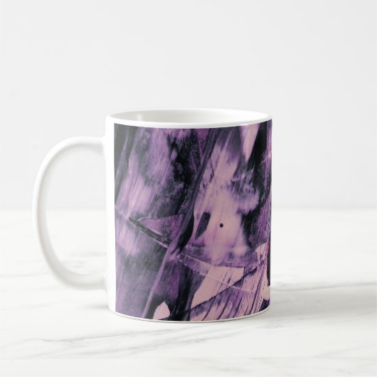 Abstracte kunst koffiemok (Links)