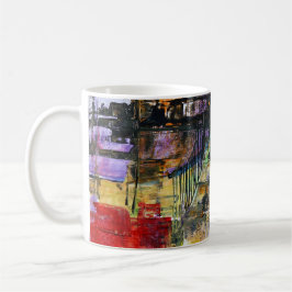 Abstracte Kunst Koffiemok