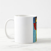 Abstracte Kunst Koffiemok (Links)