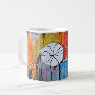 Abstracte Kunst Koffiemok