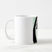 Abstracte Kunst Koffiemok (Links)