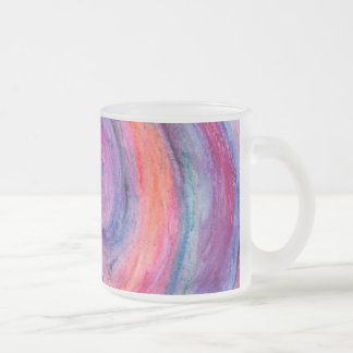 Abstracte Kunst Koffiemok Matglas Koffiemok