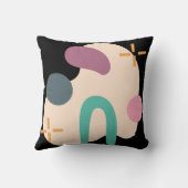 Abstracte kunst kussen (Achterkant)