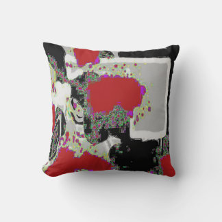 abstracte kunst kussen