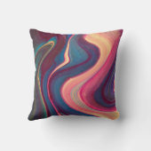 Abstracte Kunst Kussen (Achterkant)