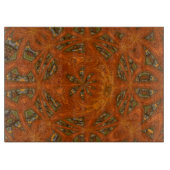 Abstracte kunst Labyrint Snijplank (Voorkant)