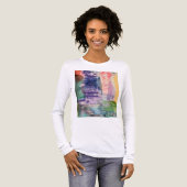 Abstracte Kunst Lange Mouwen Shirt (Voorkant)