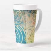 Abstracte Kunst  Latte Mok (Rechterhoek)