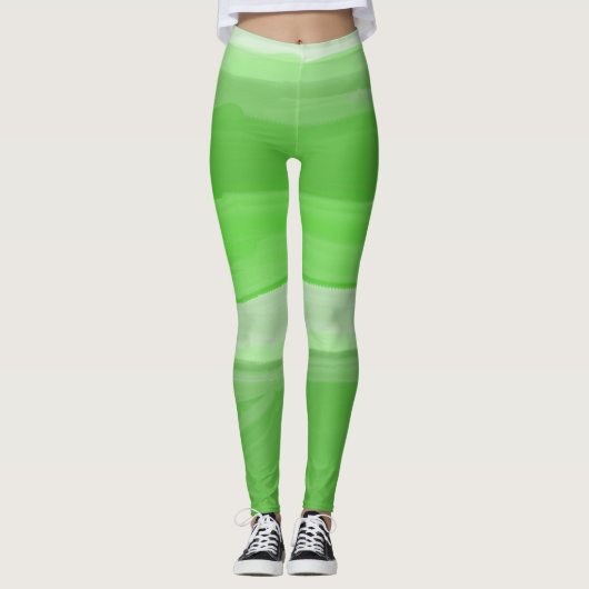 abstracte kunst leggings (Voorkant)