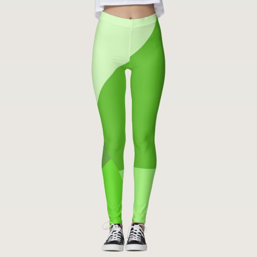 abstracte kunst leggings (Voorkant)
