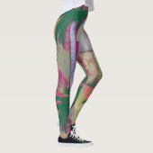 Abstracte kunst leggings (Rechts)
