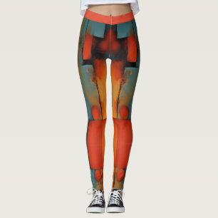 Abstracte kunst leggings