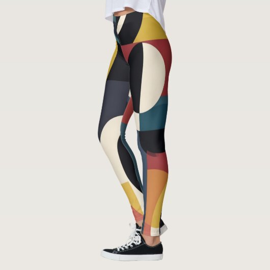 Abstracte kunst leggings (Links)