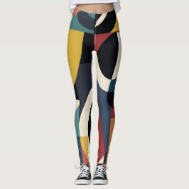 Abstracte kunst leggings