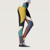 Abstracte kunst leggings (Rechts)