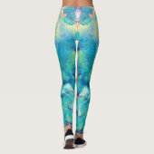 abstracte kunst leggings (Achterkant)