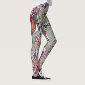 abstracte kunst leggings (Rechts)