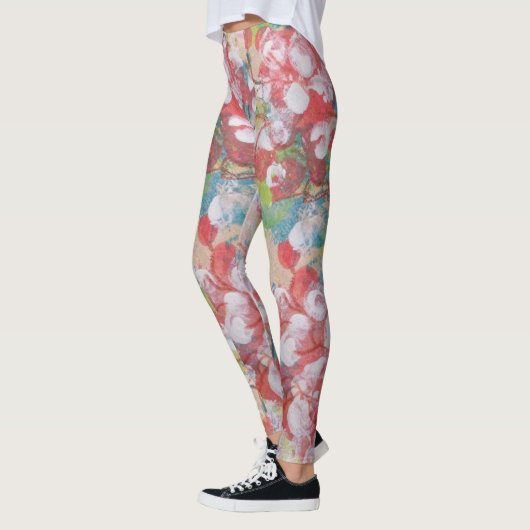 Abstracte kunst leggings (Links)